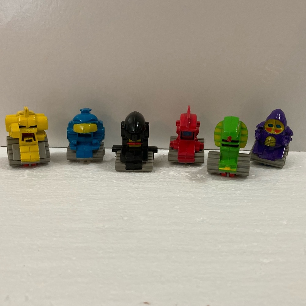 Vintage McDonald’s 1987 Runaway Robots, Set of 6